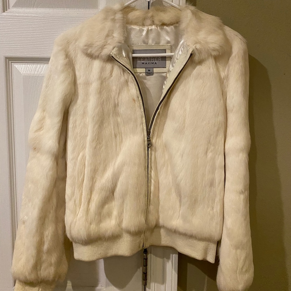 White Fur Coat